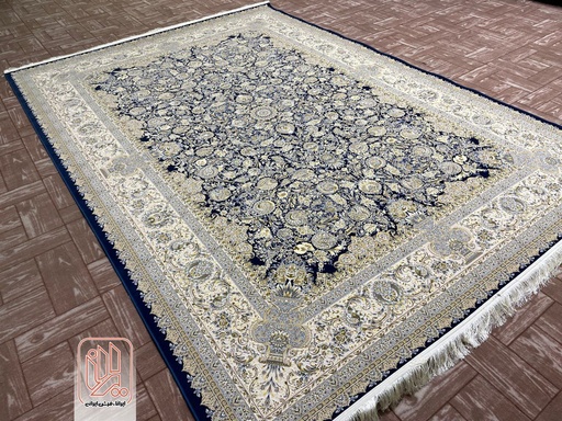 افشان طلاکوب سرمه ای